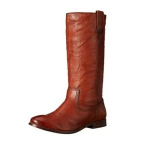 Frye women's Anna Mid Pull On leather boots